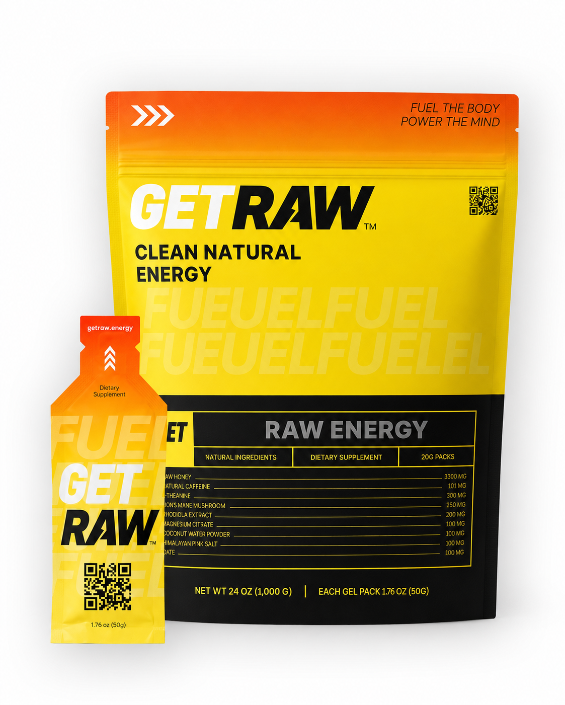 GETRAW Natural Performance Gel